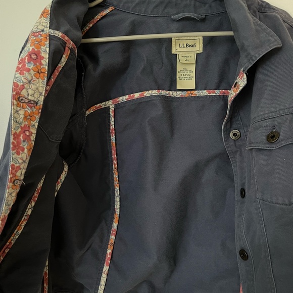Vintage LL Bean Brushed Denim Jacket - Picture 1 of 5
